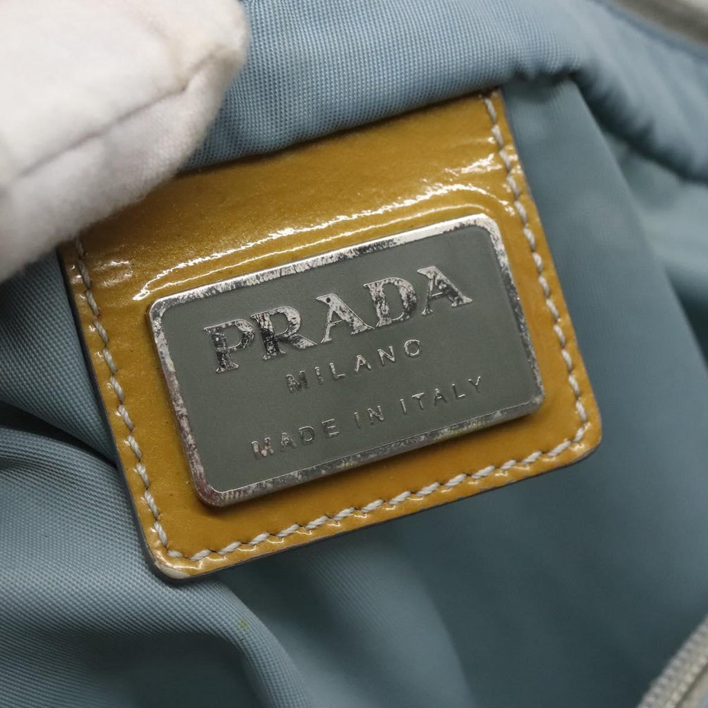 Prada Flat Messenger Bag Tessuto Blue Nylon Shoulder Bag Bag