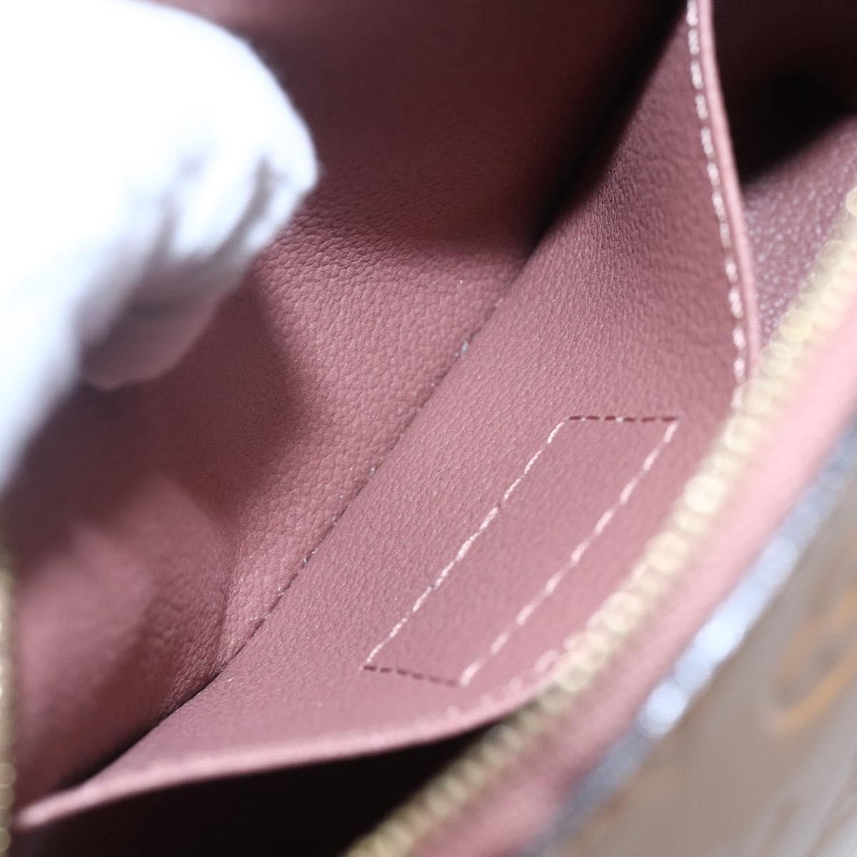 Louis Vuitton Cosmetic Pouch Monogram Vernis Brown Patent_Leather Clutche & Pouche Bag