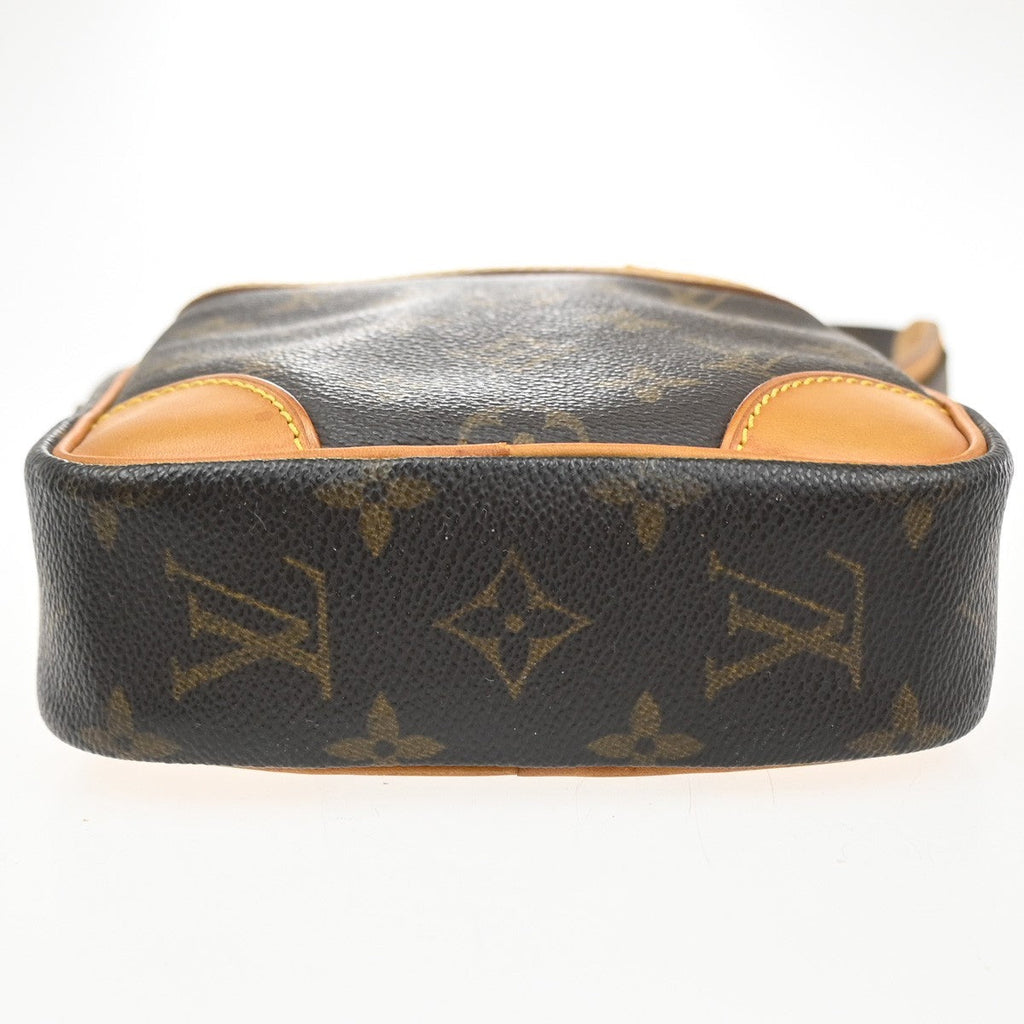 Louis Vuitton Danube Handbag Monogram Canvas Brown Canvas Shoulder Bag