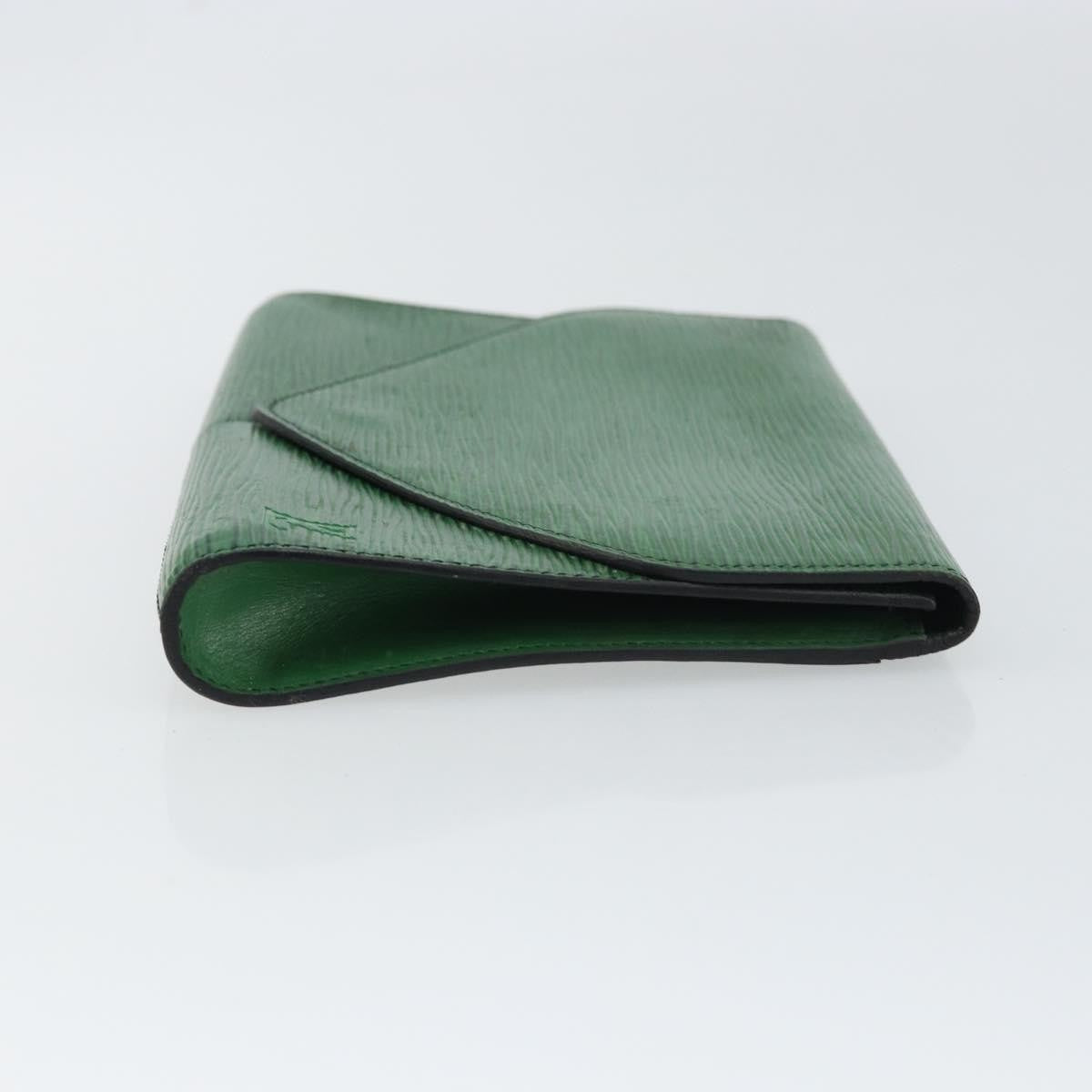 Louis Vuitton Art Deco Clutch Epi Leather Green Leather Clutche & Pouche Bag
