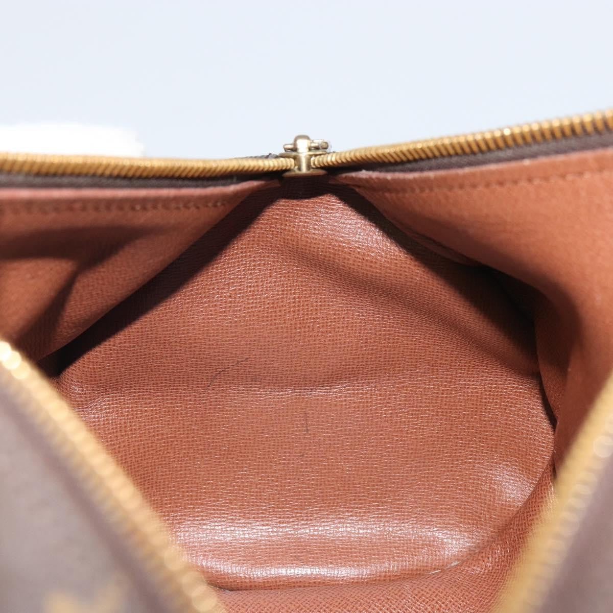 Louis Vuitton Papillon Handbag Monogram Canvas Brown Canvas Handbag