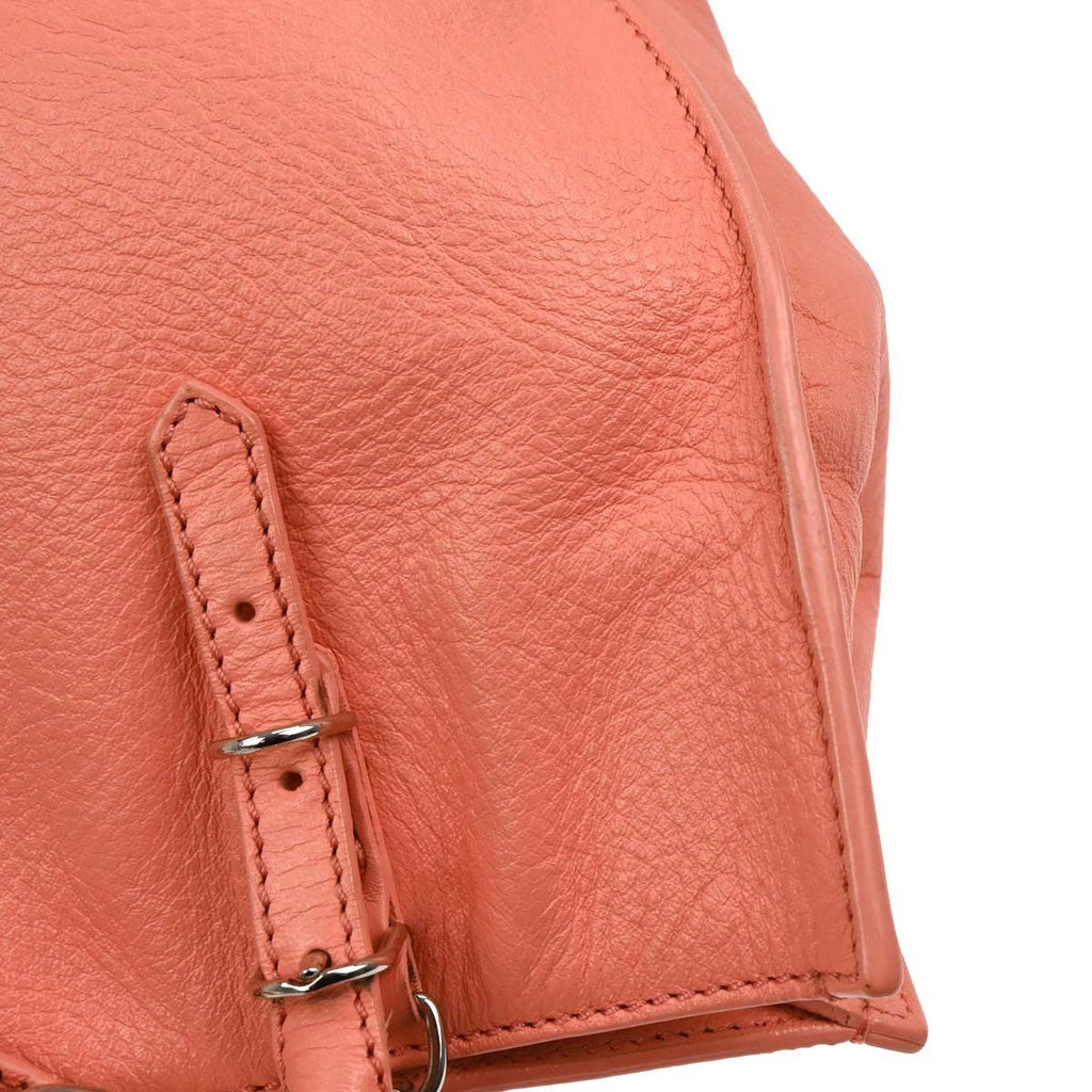 Balenciaga Papier A4 Zip Around Classic Studs Bag Leather Pink Leather Tote Bag