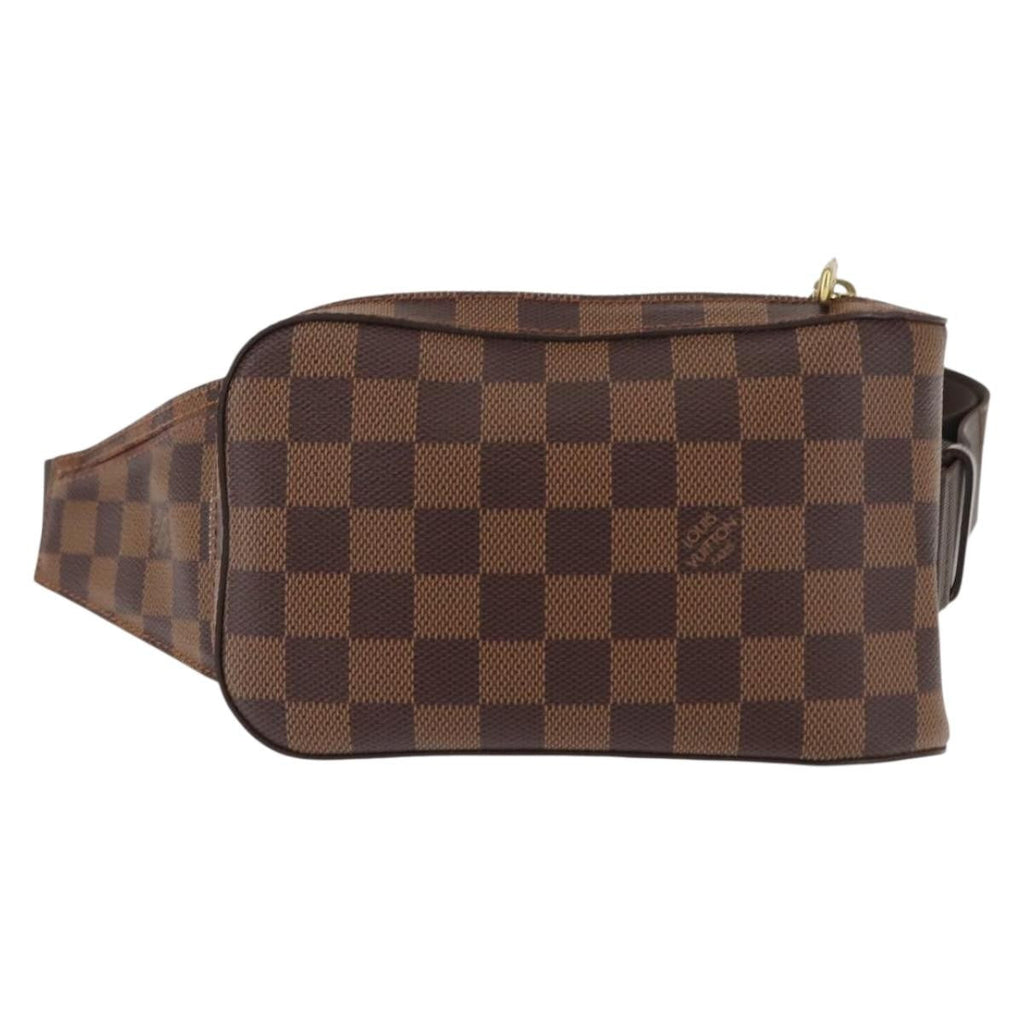 Louis Vuitton Geronimos Waist Bag Damier Brown Canvas Shoulder Bag
