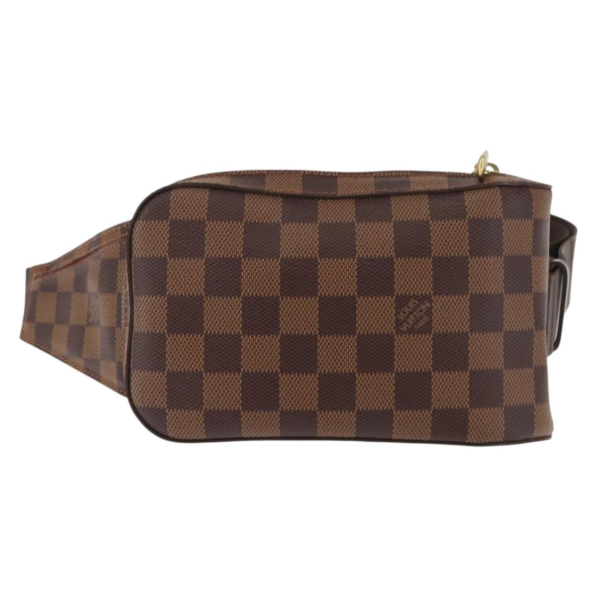 Louis Vuitton Geronimos Waist Bag Damier Brown Canvas Shoulder Bag