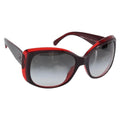 Chanel Logo Cc Sunglasses Plastic Red Plastic Sunglasse Accessory