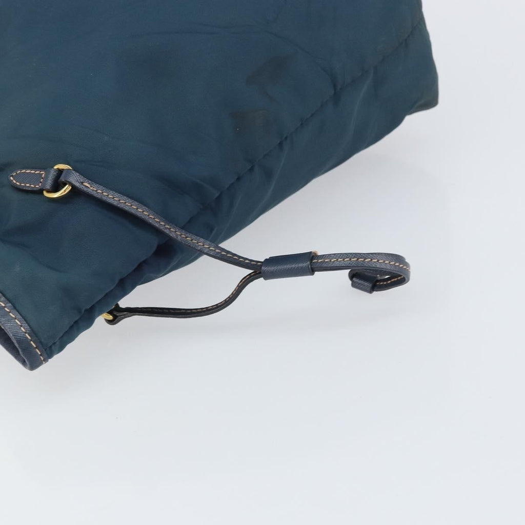 Prada Vintage Tote Tessuto Navy Nylon Tote Bag Bag