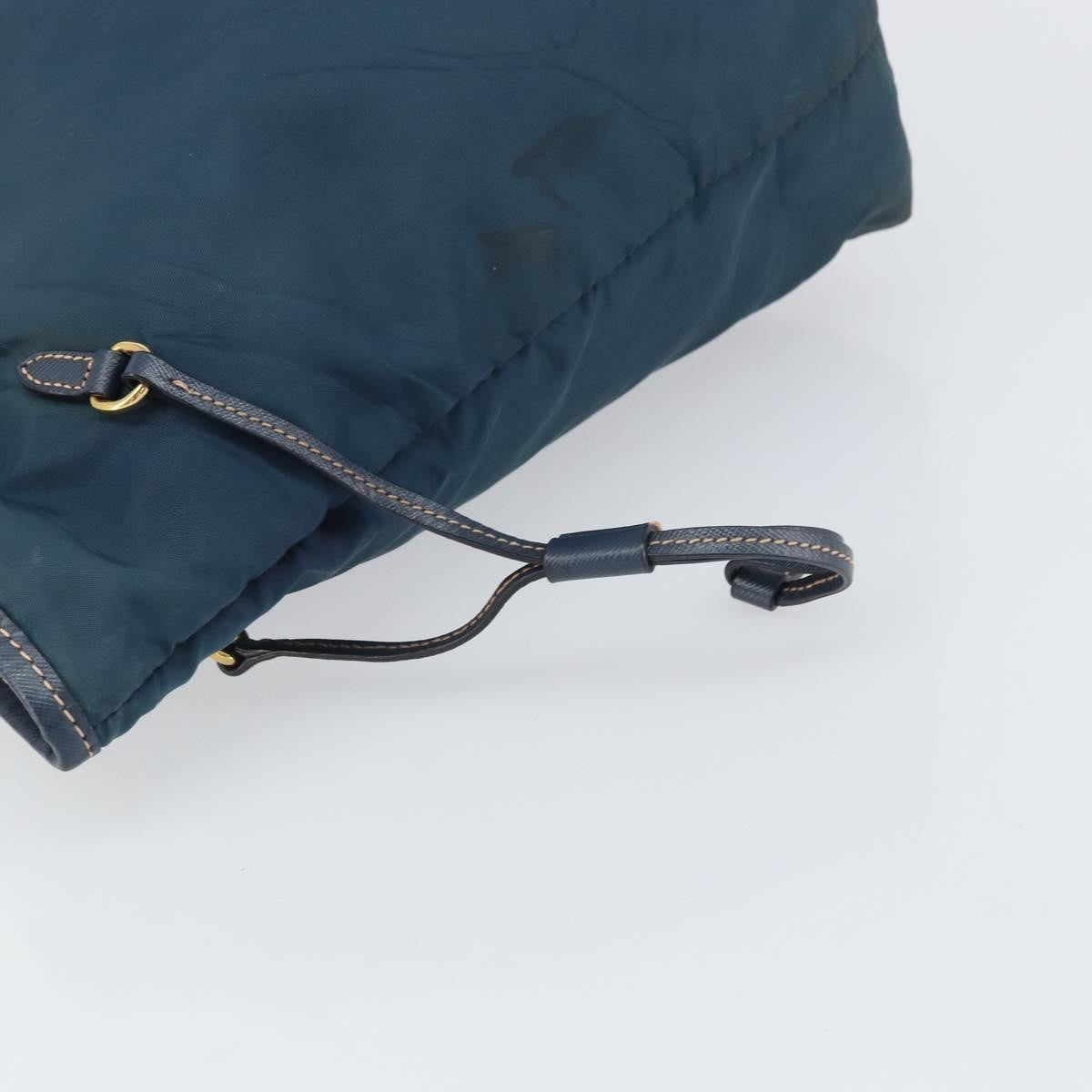Prada Vintage Tote Tessuto Navy Nylon Tote Bag Bag