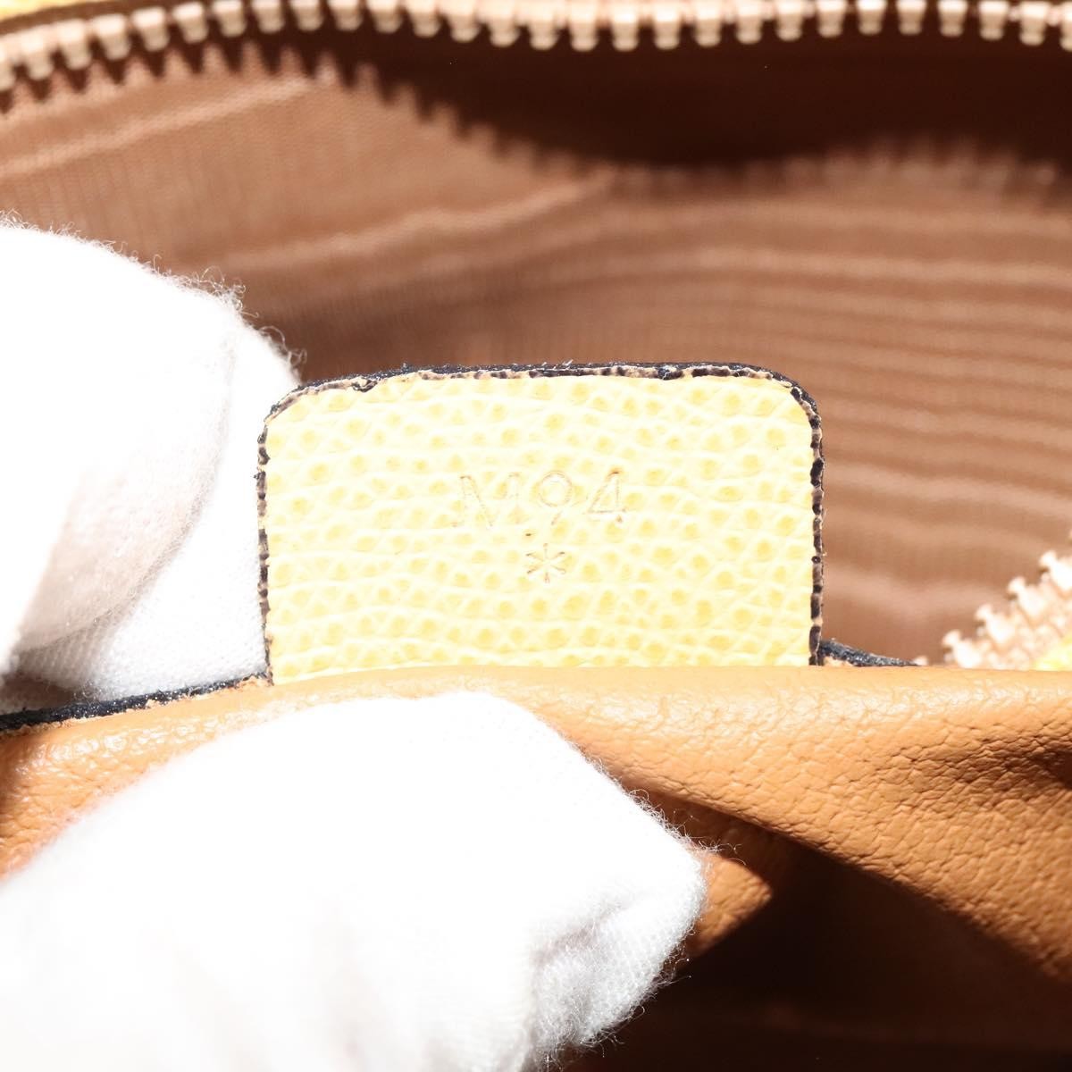 Celine Handbag Leather Yellow Leather Handbag