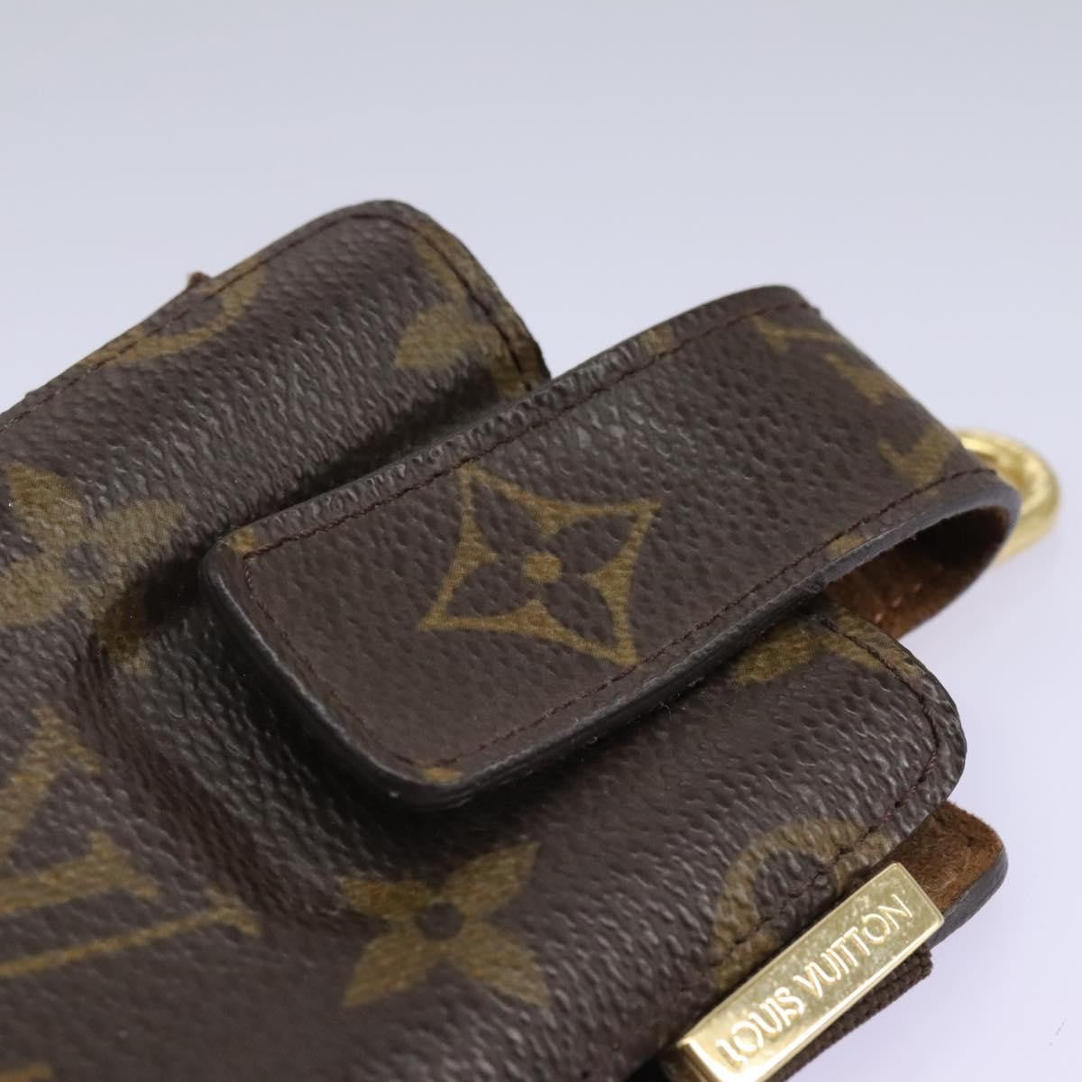 Louis Vuitton Étui Téléphone Monogram Canvas Brown Canvas Tech Accessory Accessory