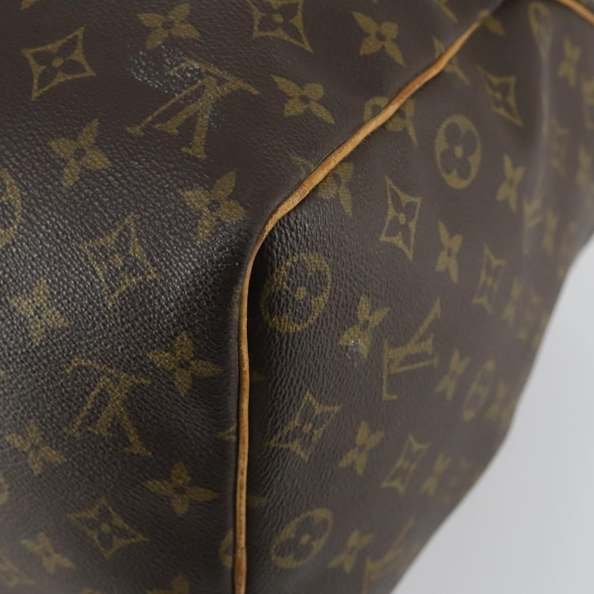 Louis Vuitton Keepall Bag Monogram Canvas Brown Canvas Travel Bag