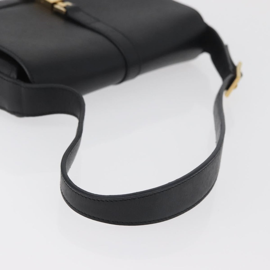 Gucci Jackie Original Shoulder Bag Leather Leather Black Leather Shoulder Bag Bag (Pre-Owned)