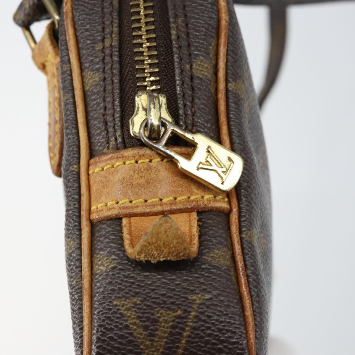 Louis Vuitton Pochette Marly Bandouliere Bag Monogram Canvas Brown Canvas Clutche & Pouche Bag