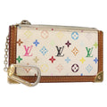 Louis Vuitton Pochette Clés Monogram Canvas Multicolour Canvas Wallets Accessory