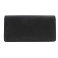 Louis Vuitton Brazza Long Bifold Wallet Taiga Leather Black Leather Wallets Accessory