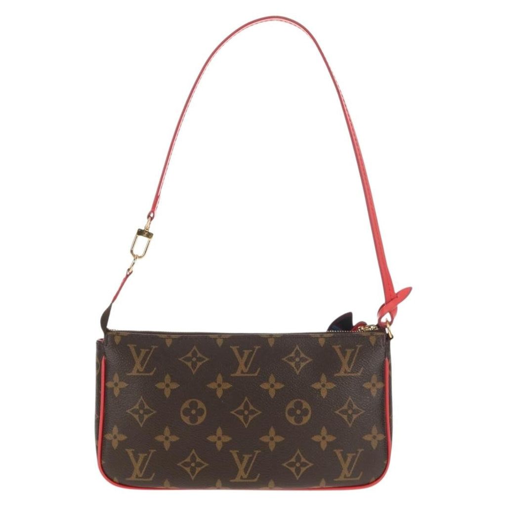 Louis Vuitton Pochette Accessoires Nm Limited Edition Totem Monogram Canvas Brown Canvas Clutche & Pouche Bag