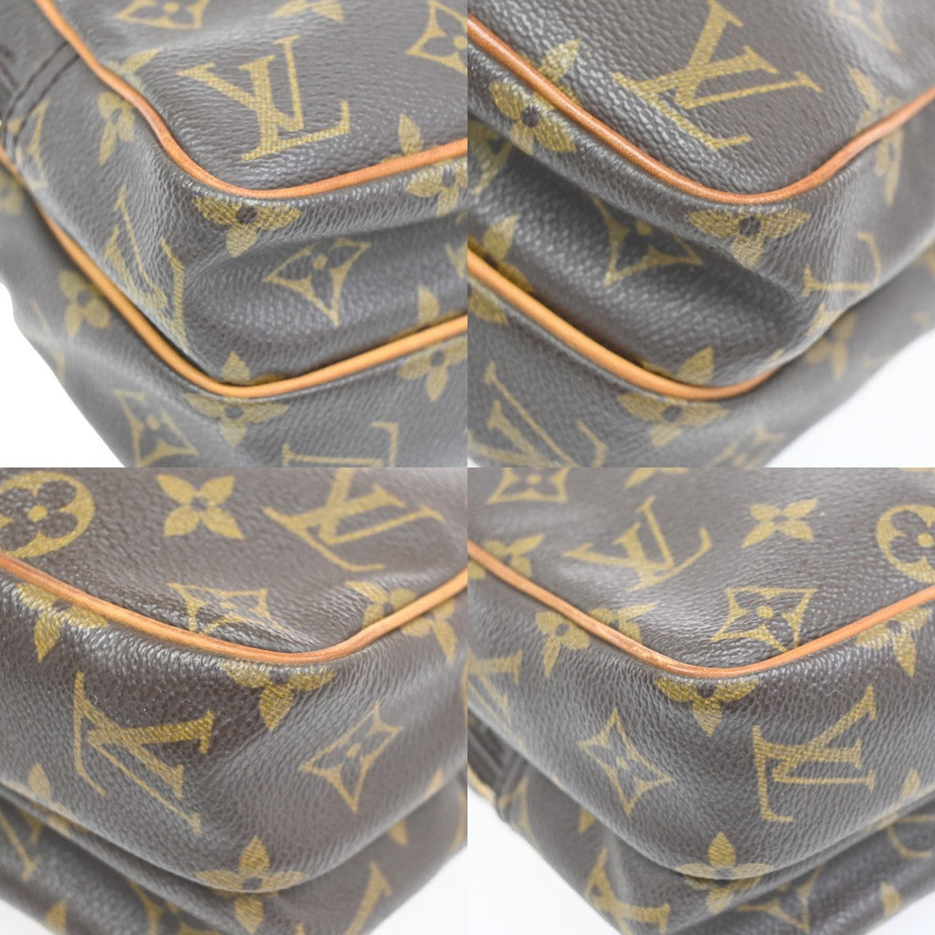 Louis Vuitton Amazone Bag Monogram Canvas Brown Canvas Shoulder Bag