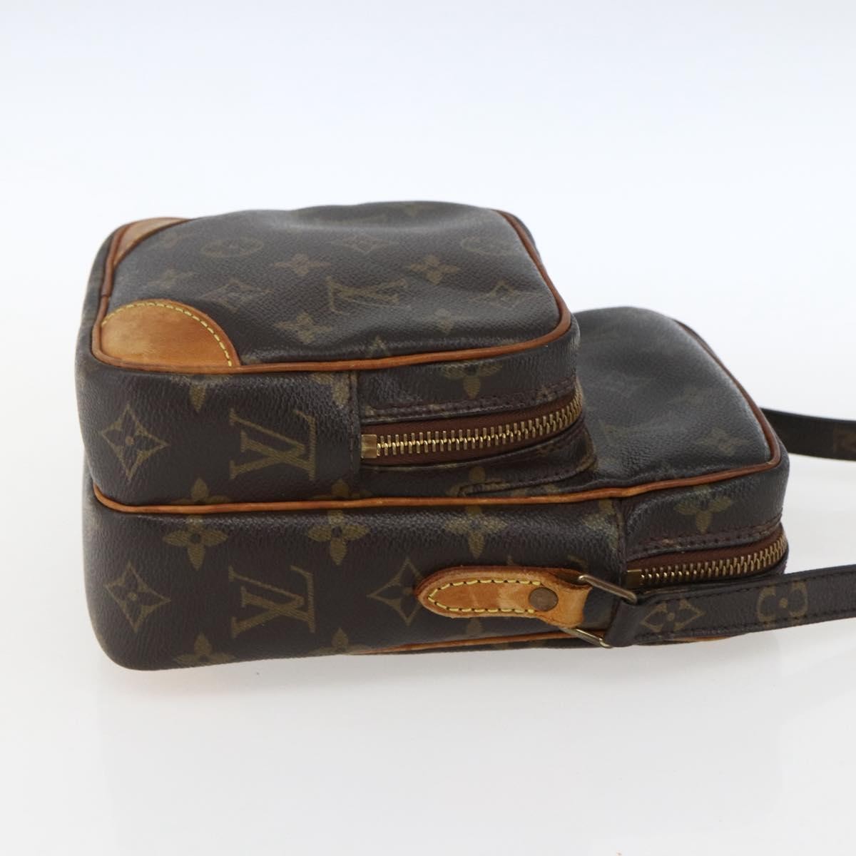 Louis Vuitton Amazone Bag Monogram Canvas Brown Canvas Shoulder Bag