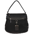Prada Vintage Shoulder Bag Nylon And Leather Black Nylon Shoulder Bag Bag