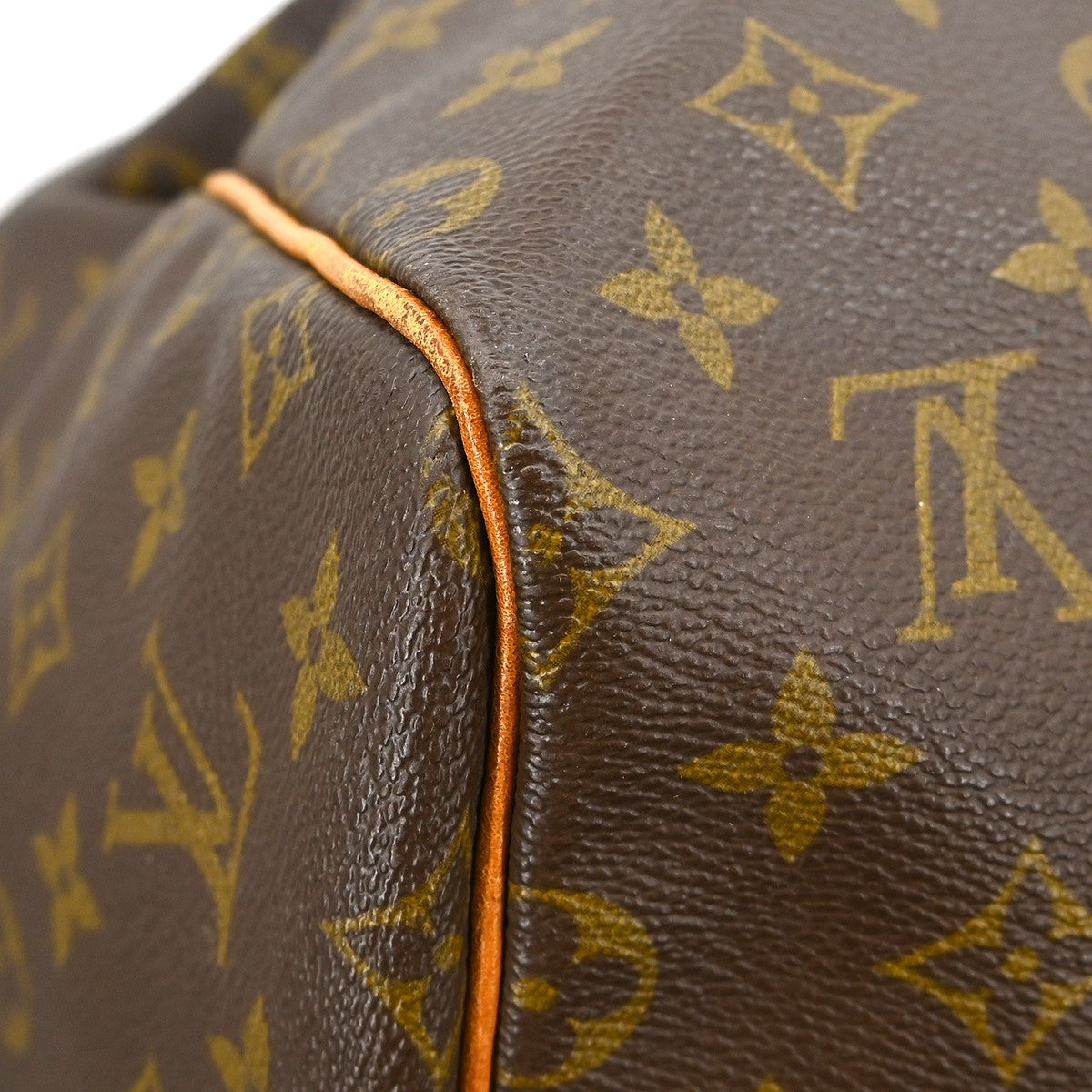 Louis Vuitton Keepall Bag Monogram Canvas Brown Canvas Travel Bag