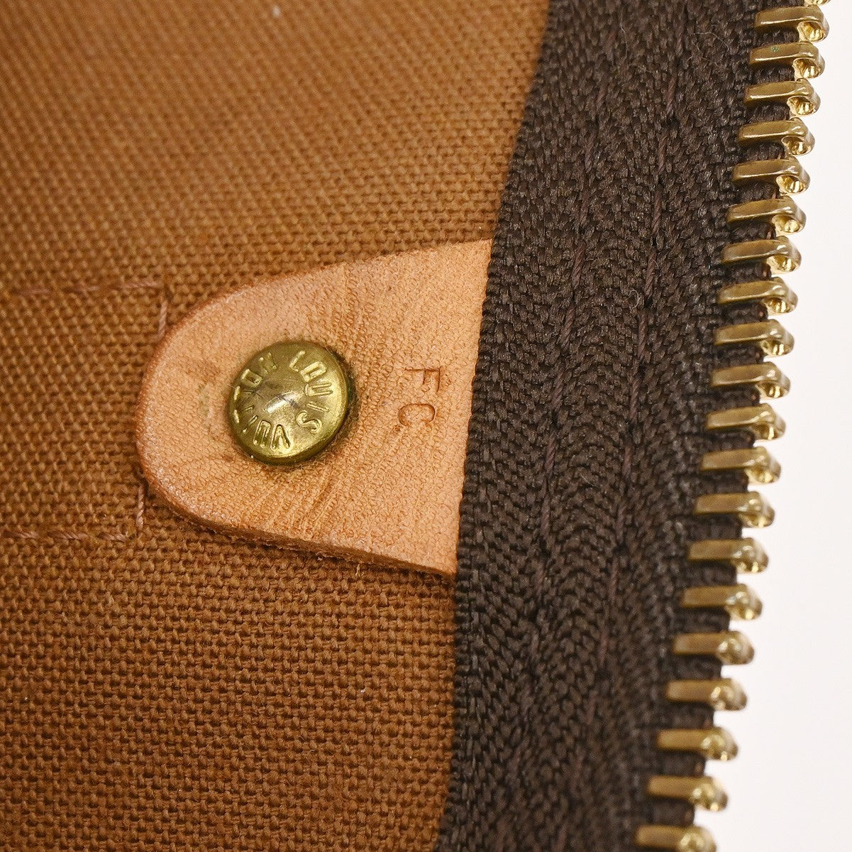 Louis Vuitton Keepall Bag Monogram Canvas Brown Canvas Travel Bag