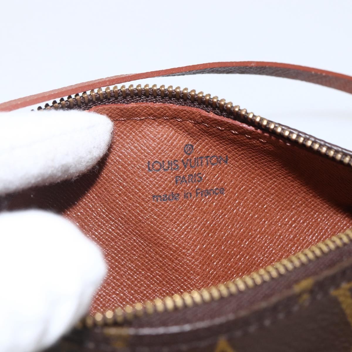 Louis Vuitton Papillon Pochette Monogram Canvas Brown Canvas Clutche & Pouche Bag