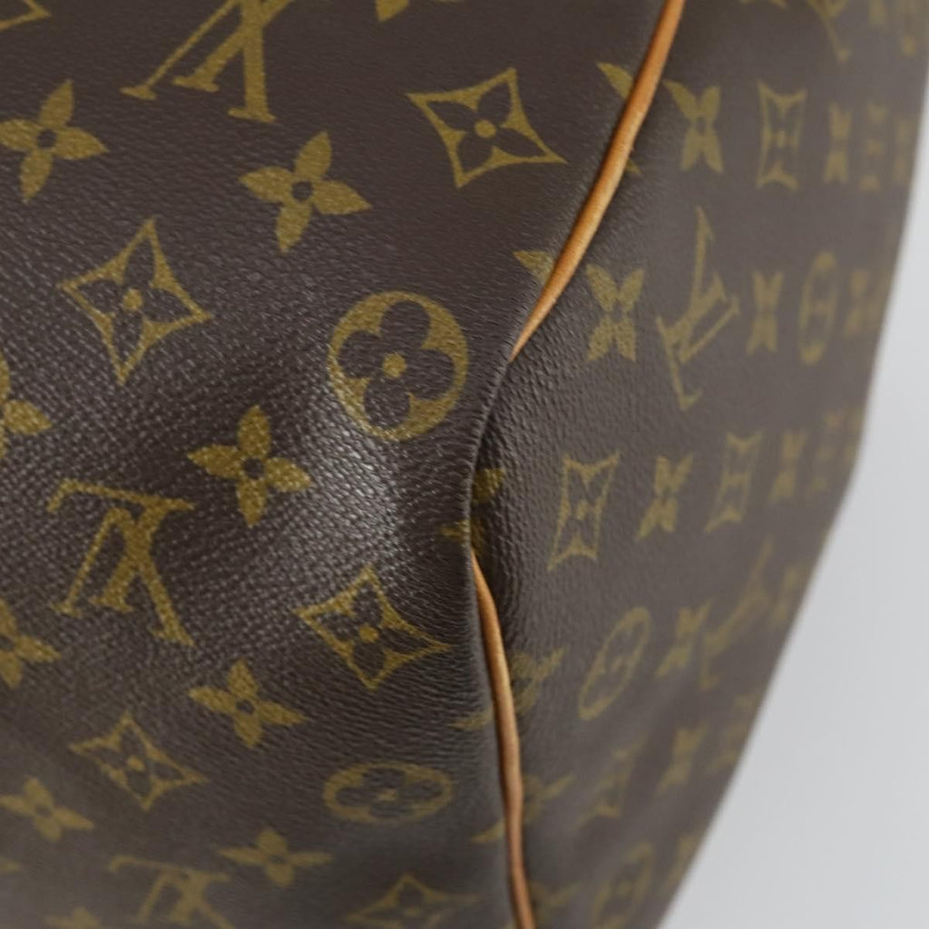Louis Vuitton Keepall Bag Monogram Canvas Brown Canvas Travel Bag
