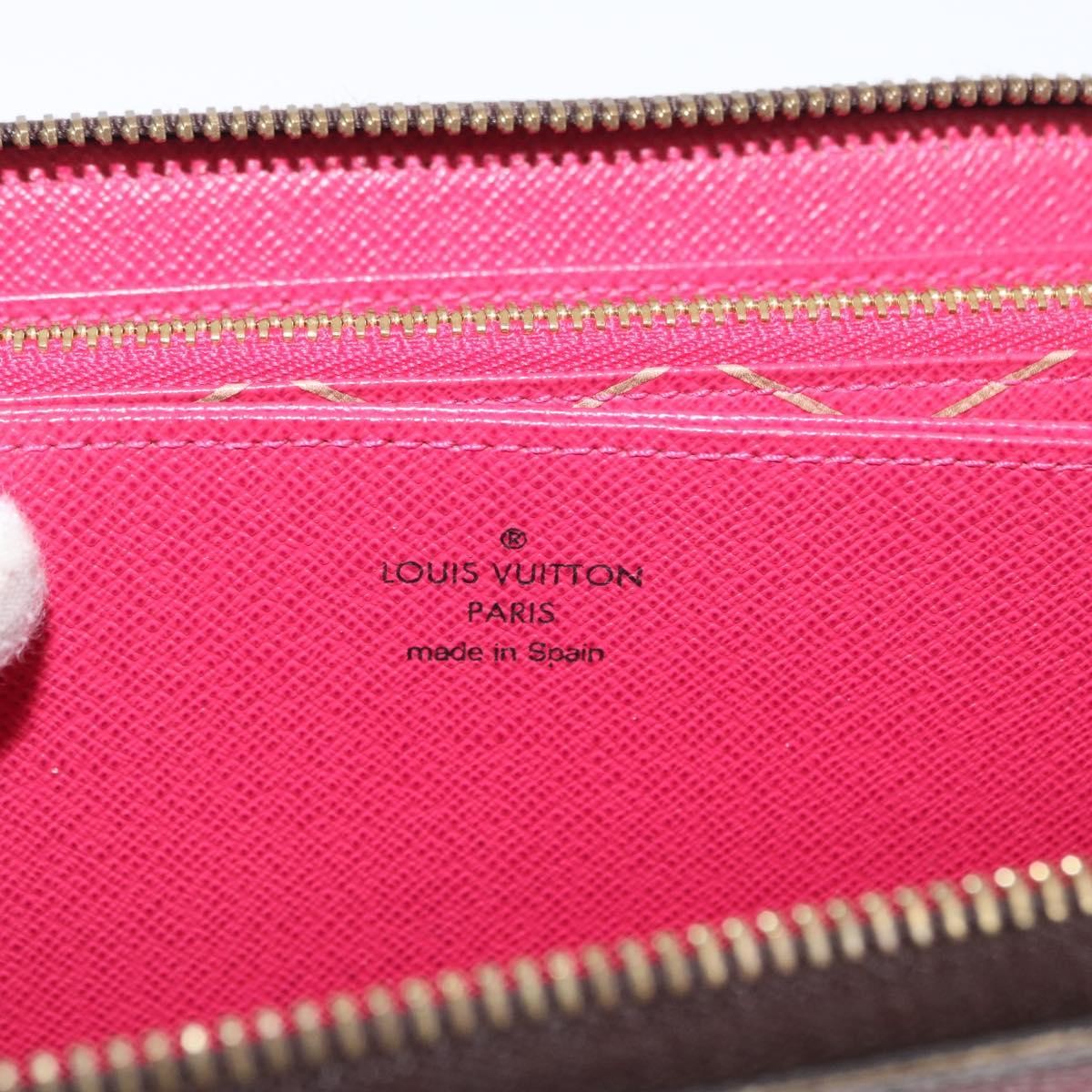 Louis Vuitton Zippy Wallet Canvas Brown Canvas Wallets Accessory