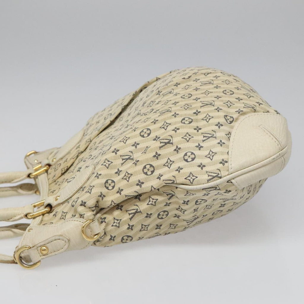 Louis Vuitton Marina Handbag Mini Lin Croisette Beige Canvas Bag