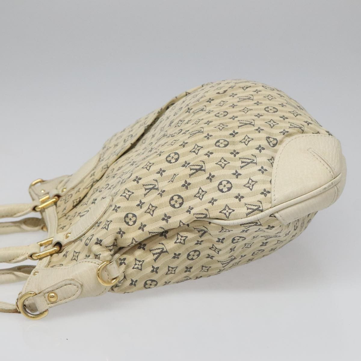 Louis Vuitton Marina Handbag Mini Lin Croisette Beige Canvas Bag