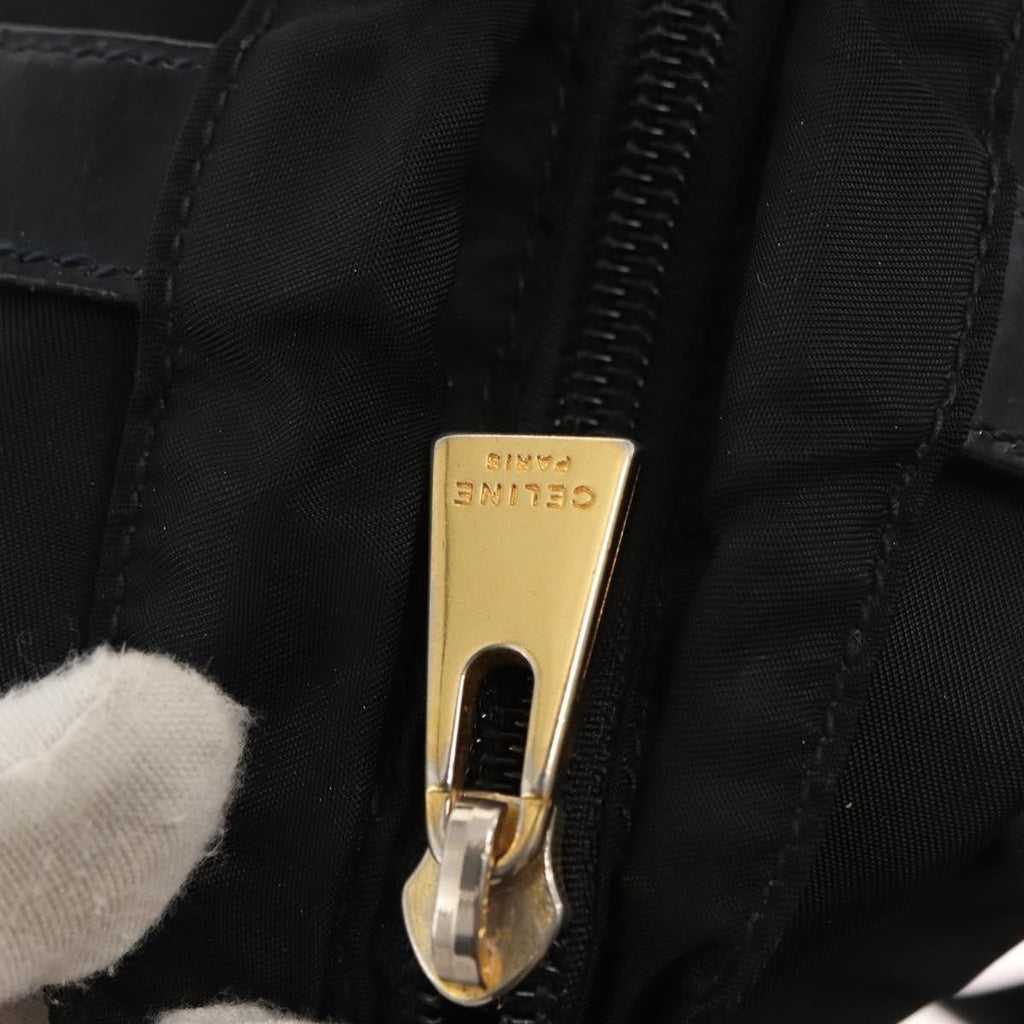 Celine Tote Bag Nylon Black Nylon Tote Bag Bag