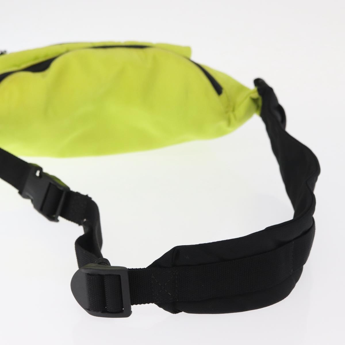 Balenciaga Explorer Belt Bag Nylon Yellow Nylon Shoulder Bag