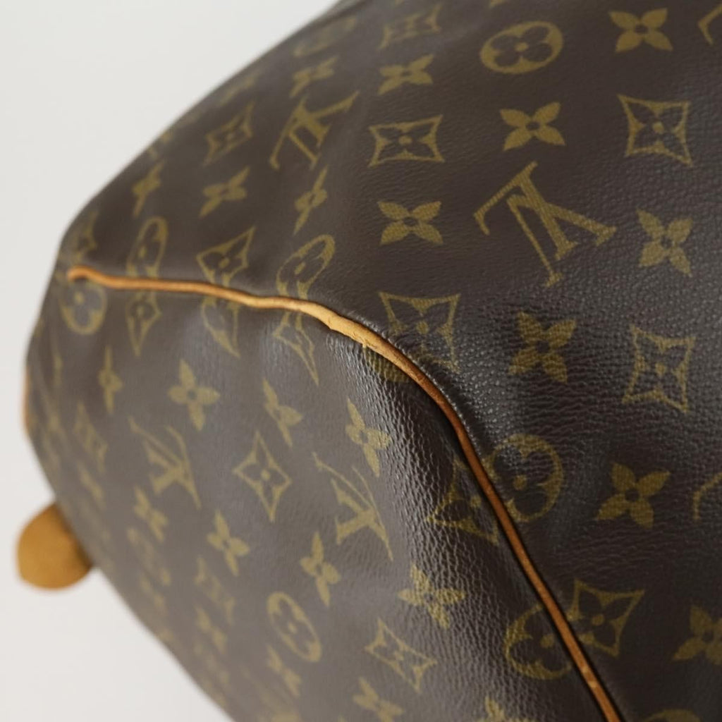 Louis Vuitton Keepall Bag Monogram Canvas Brown Canvas Travel Bag