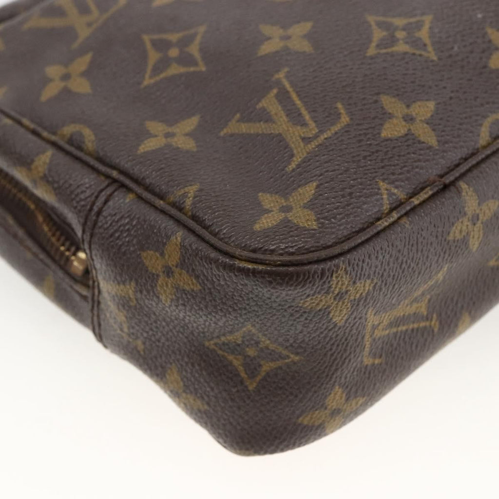 Louis Vuitton Trousse Toilette Monogram Canvas Brown Canvas Clutche & Pouche Bag