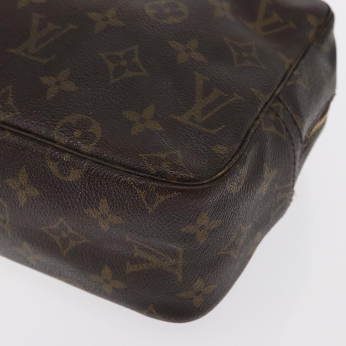 Louis Vuitton Trousse Toilette Monogram Canvas Brown Canvas Clutche & Pouche Bag
