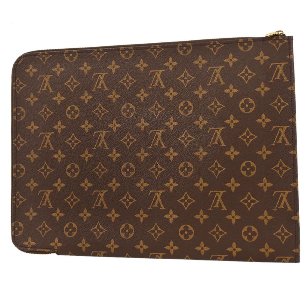 Louis Vuitton Etui Voyage Pouch Monogram Canvas Brown Canvas Clutche & Pouche Bag
