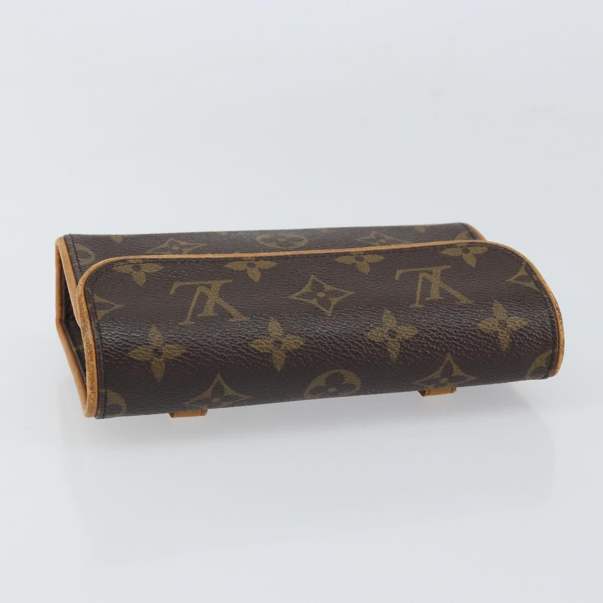 Louis Vuitton Florentine Waist Bag Monogram Canvas Brown Canvas Clutche & Pouche Bag