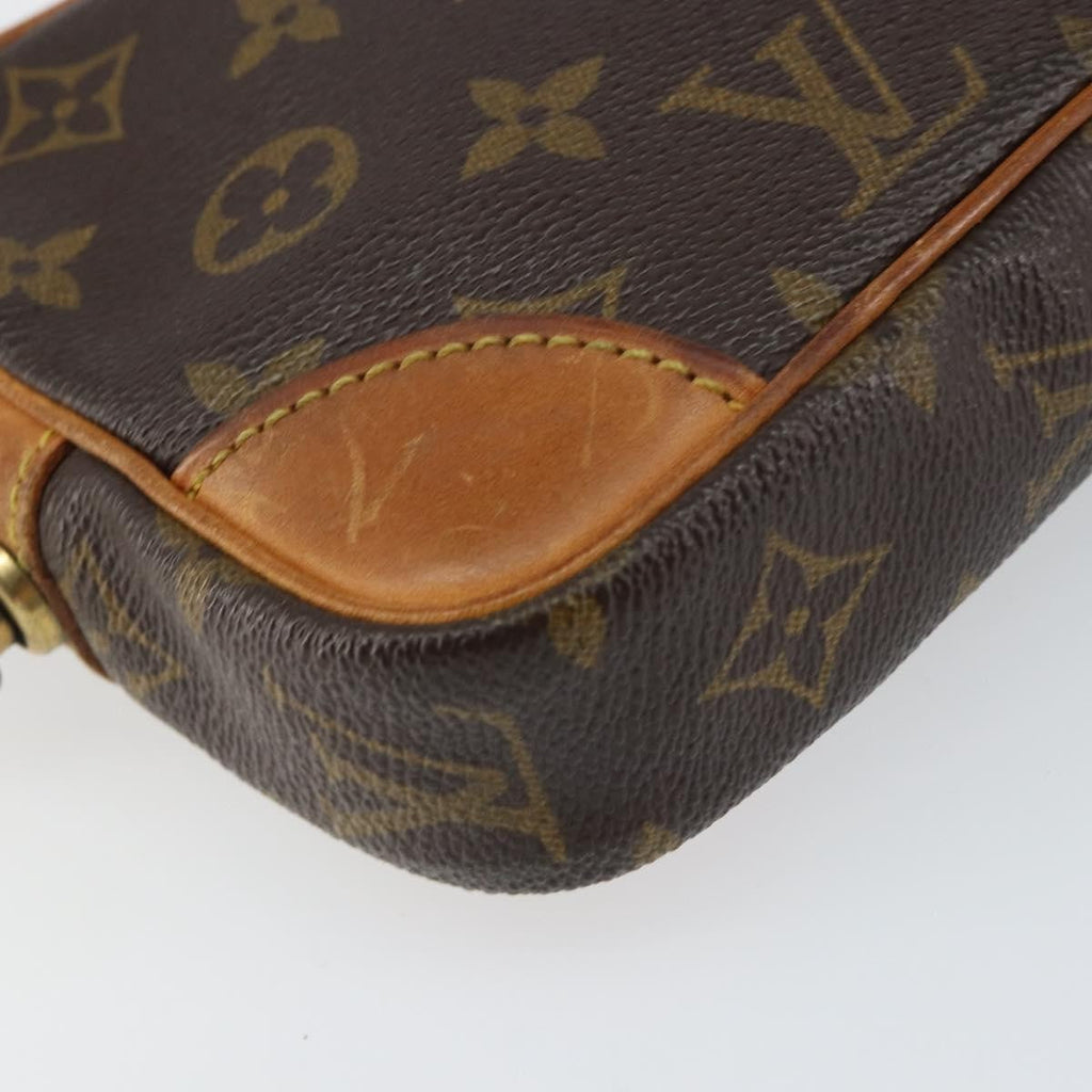 Louis Vuitton Marly Dragonne Clutch Monogram Canvas Brown Canvas Clutche & Pouche Bag