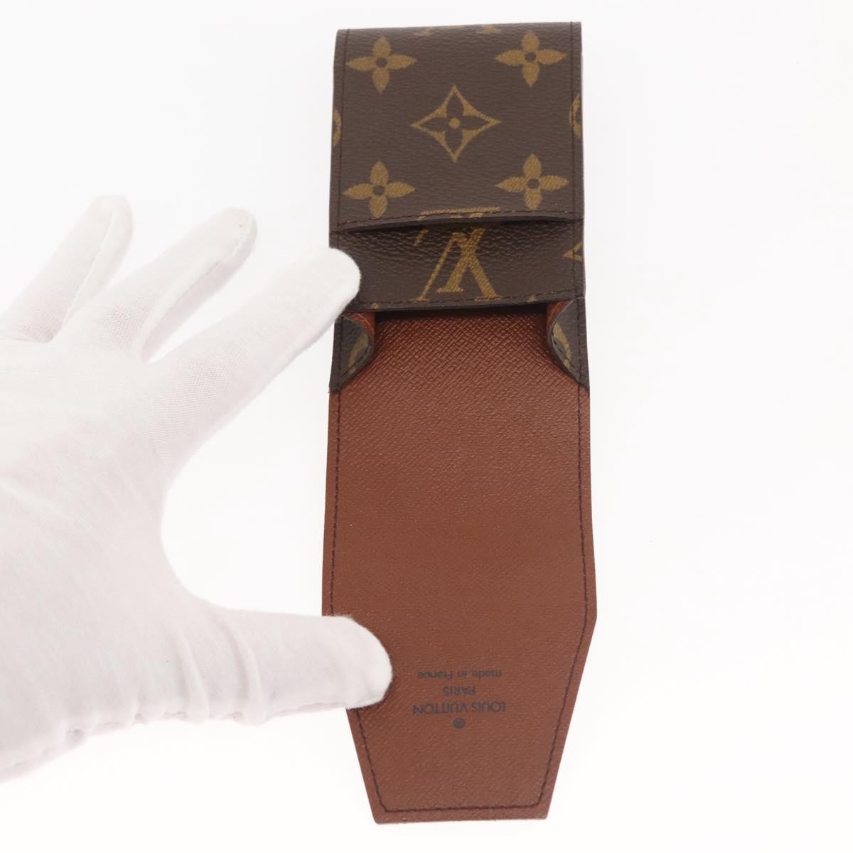 Louis Vuitton Etui Cigarette Case Monogram Canvas Brown Canvas Accessory