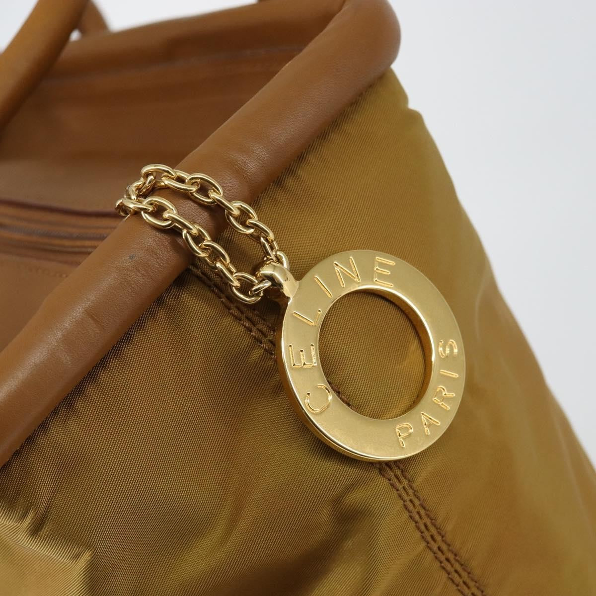 Celine Tote Bag Nylon Brown Nylon Tote Bag Bag