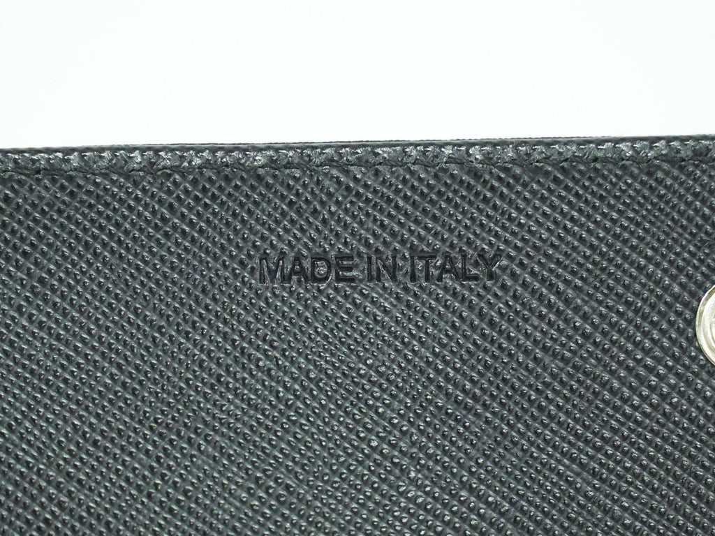 Prada Continental Wallet Tessuto Black Nylon Wallets Accessory