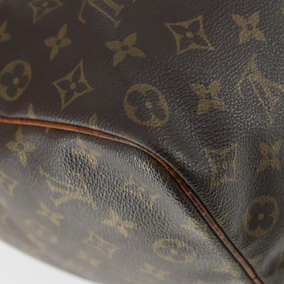 Louis Vuitton Keepall Bag Monogram Canvas Brown Canvas Travel Bag