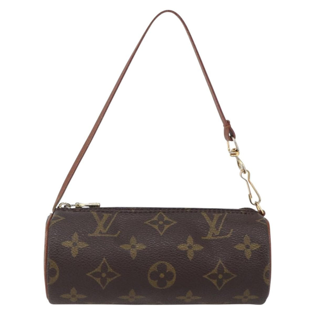 Louis Vuitton Papillon Pochette Monogram Canvas Brown Canvas Clutche & Pouche Bag