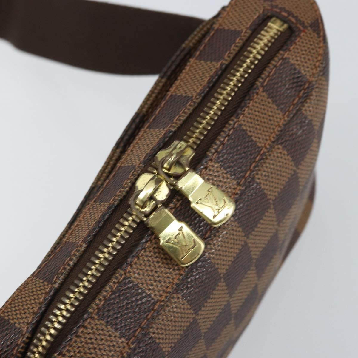 Louis Vuitton Geronimos Waist Bag Damier Brown Canvas Shoulder Bag