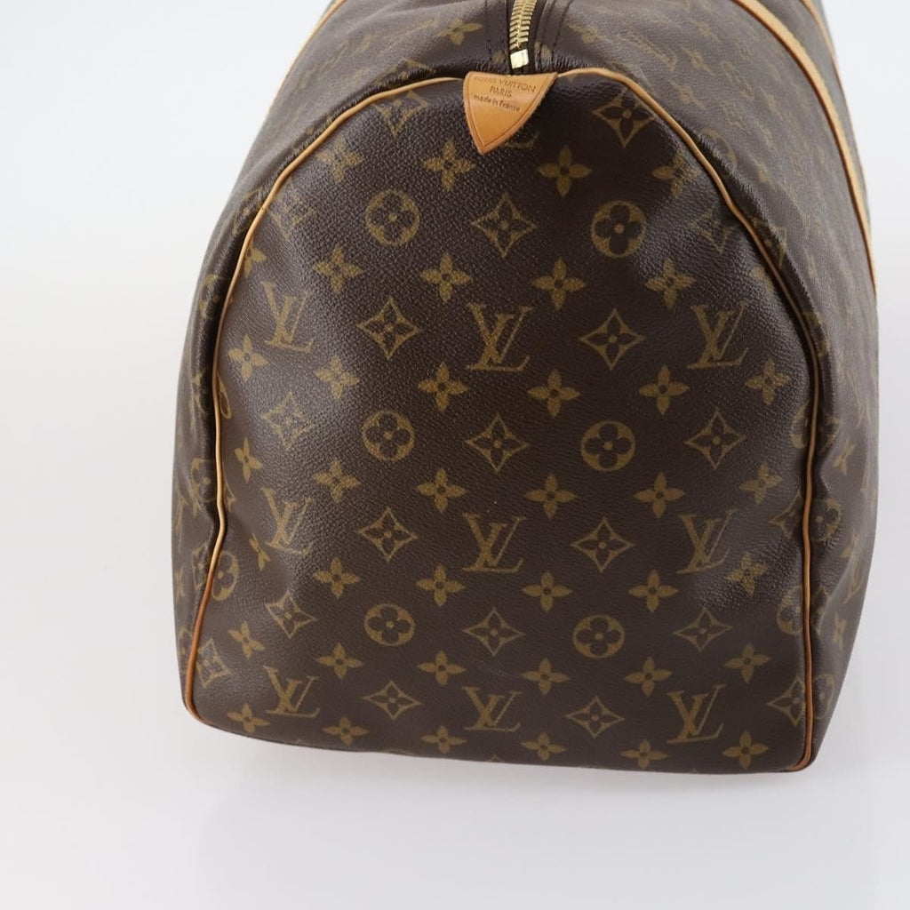 Louis Vuitton Keepall Bandouliere Bag Monogram Canvas Brown Canvas Bag