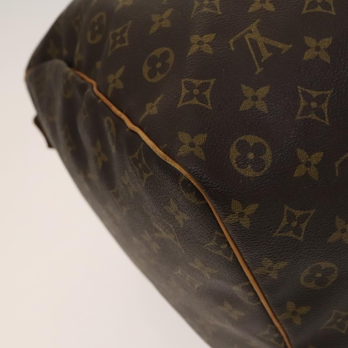 Louis Vuitton Keepall Bag Monogram Canvas Brown Canvas Travel Bag