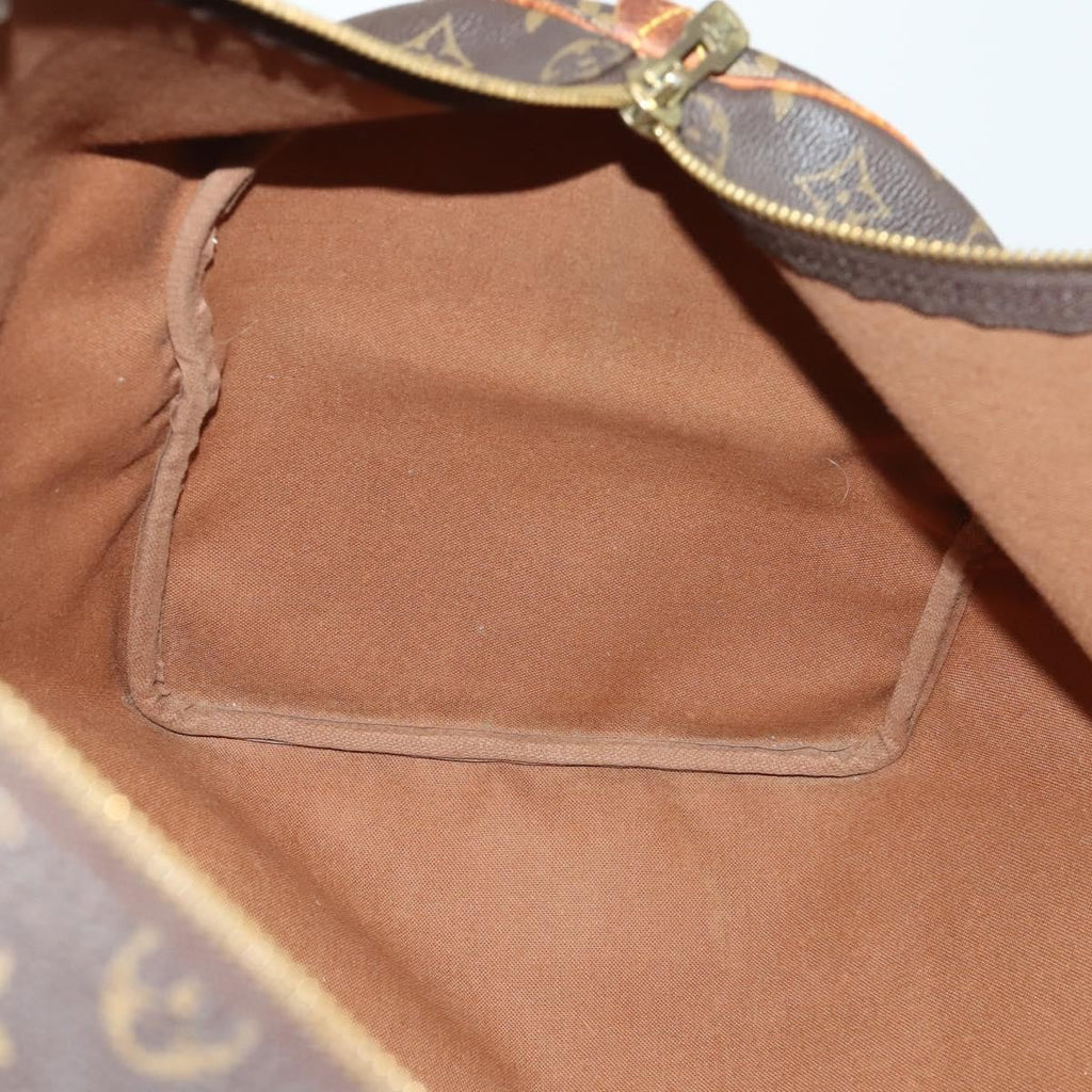 Louis Vuitton Keepall Bag Monogram Canvas Brown Canvas Travel Bag