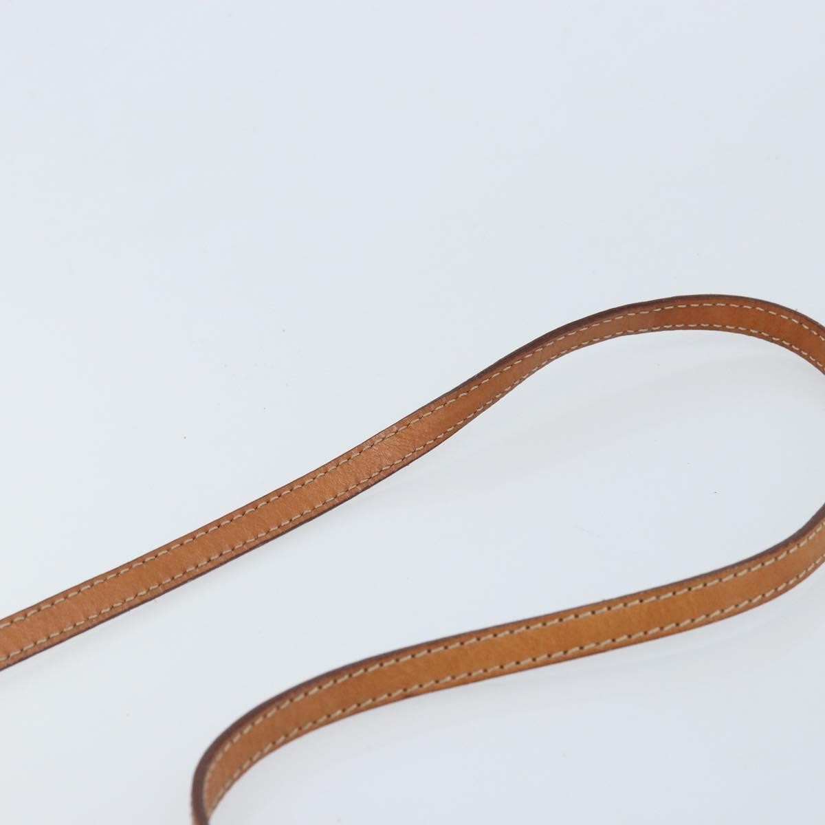 Celine Vintage Macadam Circle Logo Shoulder Bag Canvas And Leather Brown Canvas Shoulder Bag Bag