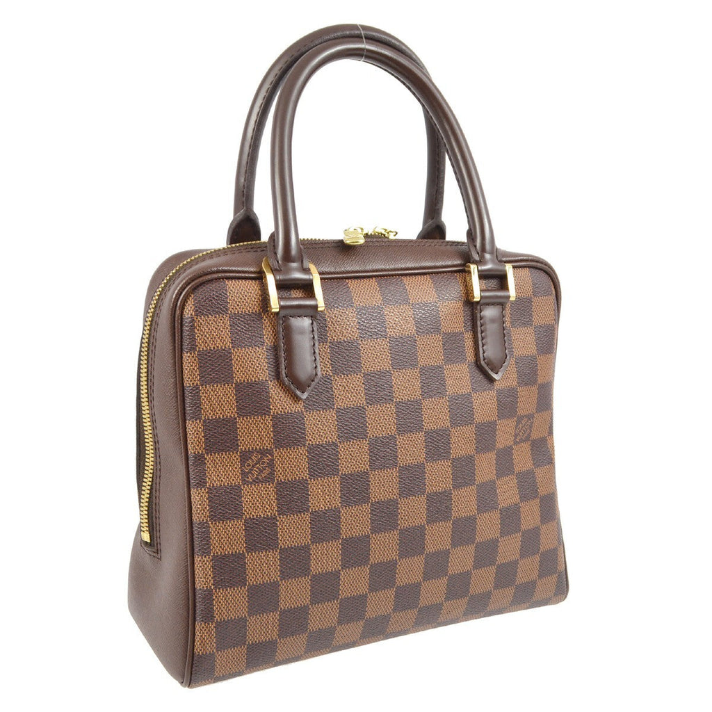 Louis Vuitton Brera Handbag Damier Brown Canvas Handbag