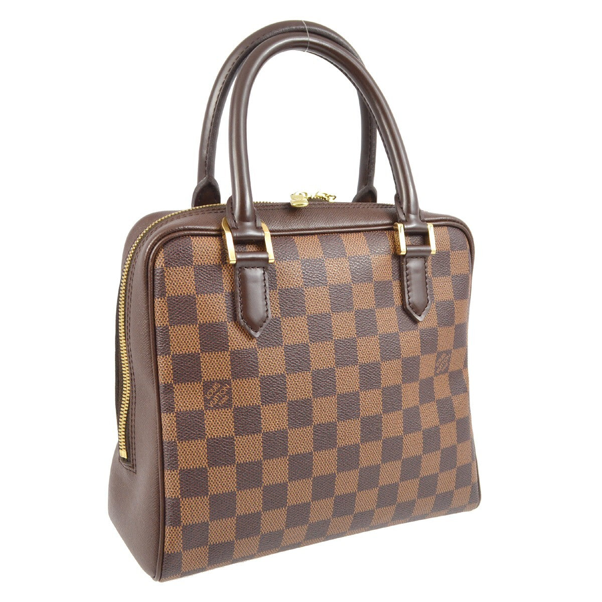 Louis Vuitton Brera Handbag Damier Brown Canvas Handbag