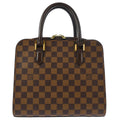 Louis Vuitton Triana Bag Damier Brown Canvas Handbag